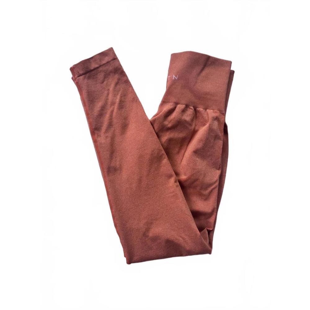 NVGTN Burnt Orange Curve Seamless Leggings Sz XS